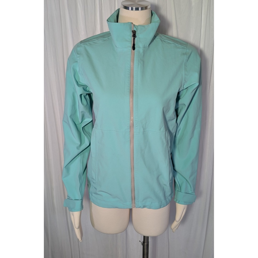 Ladies Green Wedge Golf Jacket Size Small - Picture 4 of 8